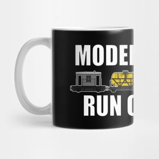 Model Trains Run On Time Railway Funny Mug